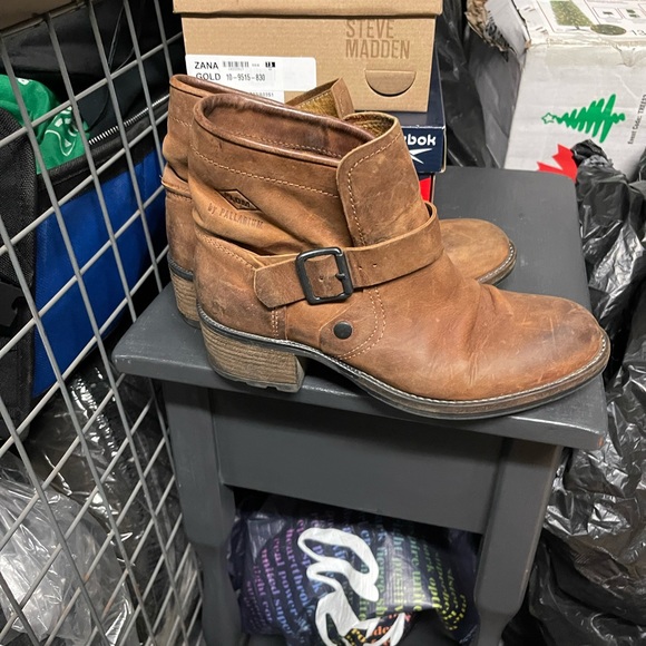Brown ankle boots PLDM by plallabium - Picture 4 of 6